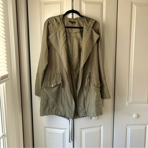 Staccato Women's Hooded Jacket (GUC) – Olive Green, Size M